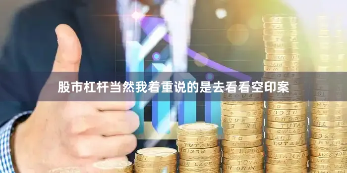 股市杠杆当然我着重说的是去看看空印案