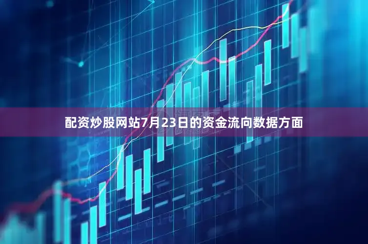 配资炒股网站7月23日的资金流向数据方面